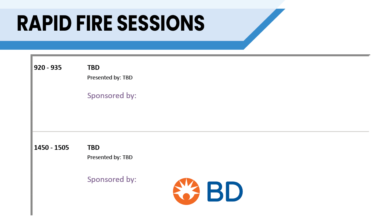 Friday Rapid Fire Sessions